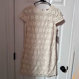 NWT Juicy Couture Lace Guipure Shift Dress - Sz 8